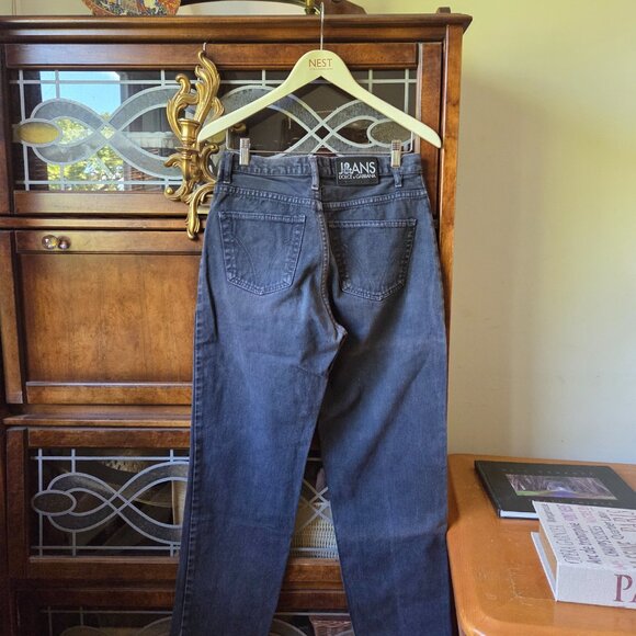 Dolce & Gabbana Gray Men’s Relaxed Jeans - Picture 8 of 8